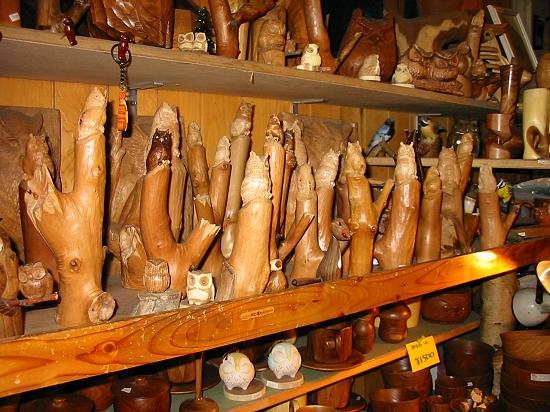 知床アトリエ夢民　店内